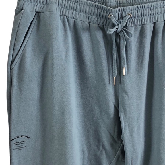PSK Collective Womens 2X Blue Loungewear Set Sweatpants And Sweatshirt - Picture 4 of 9